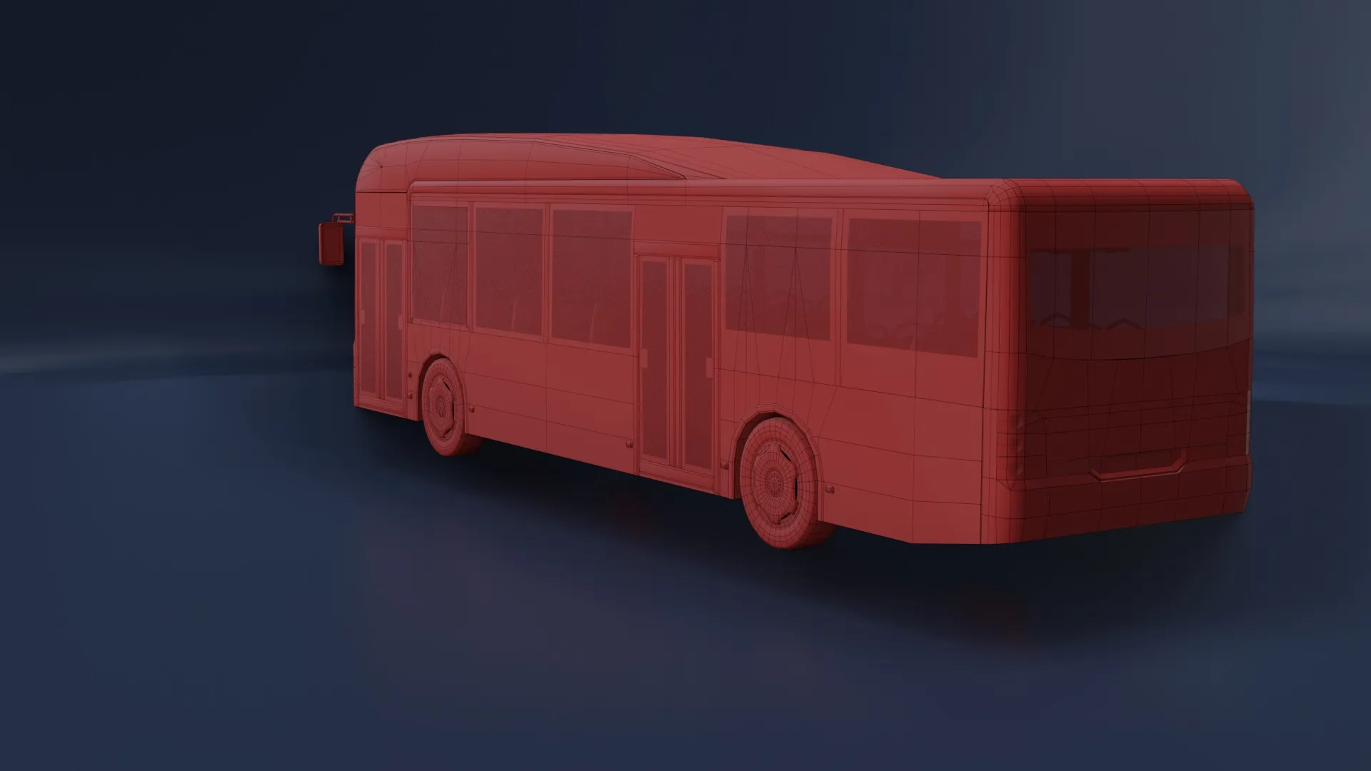 VR Cars — img back wire bus