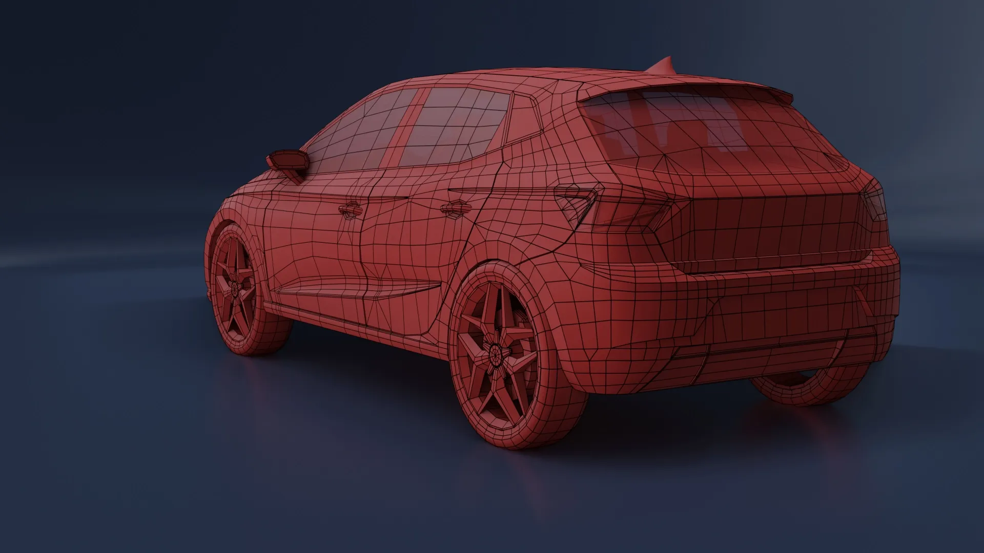 VR Cars — img back wire ibaza