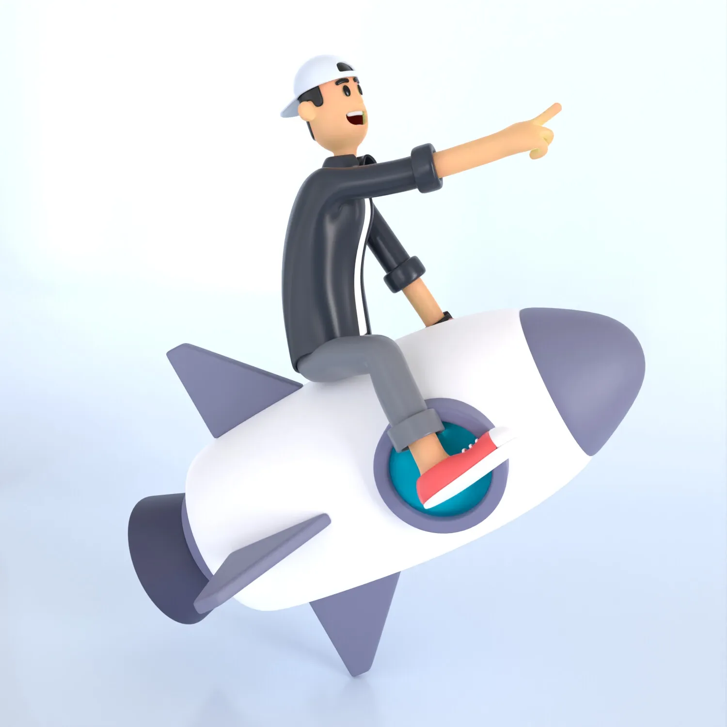 Venturit illustrations — minimalistic web characters 04