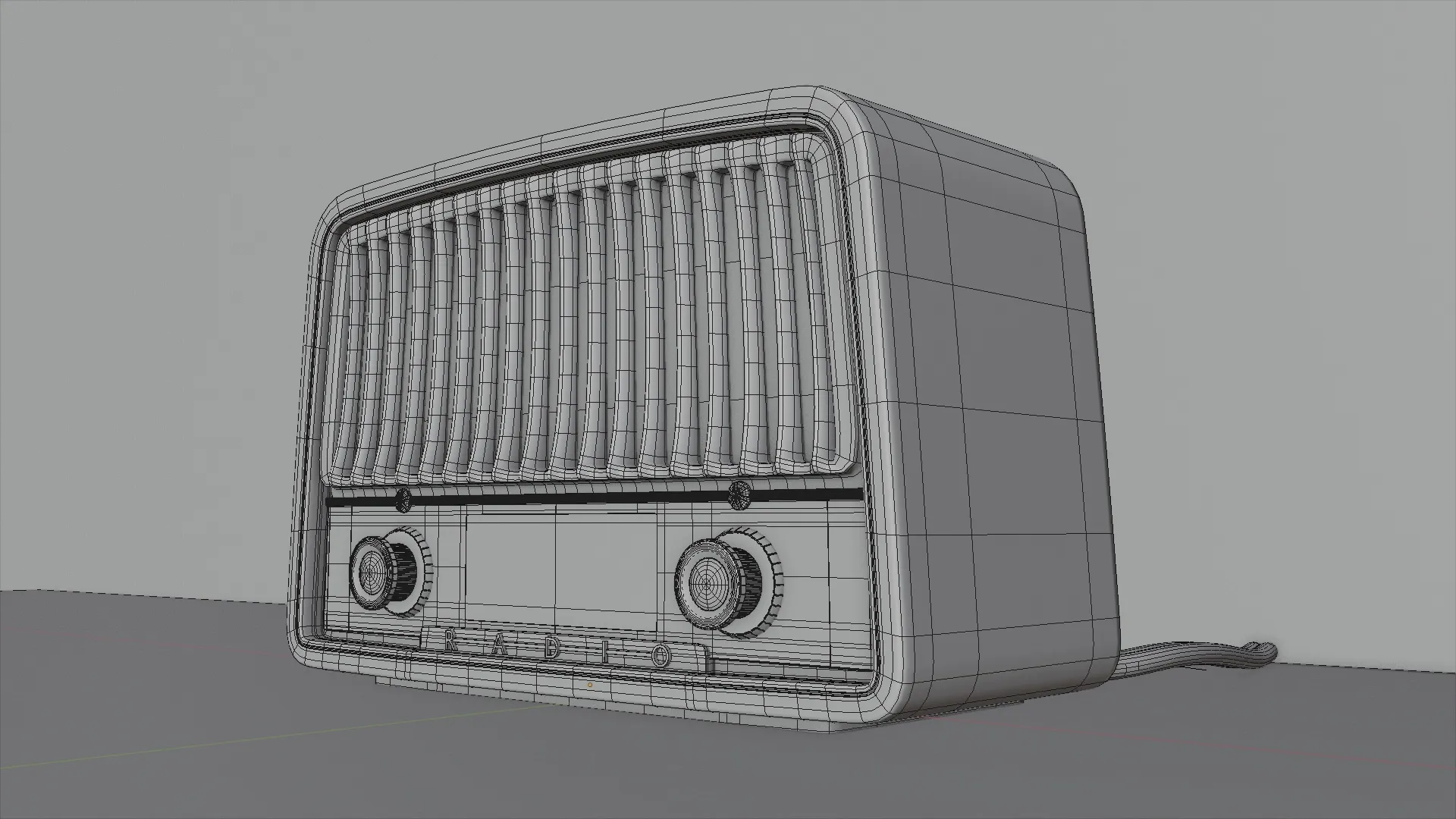 Old Radio — oldradio wireframe