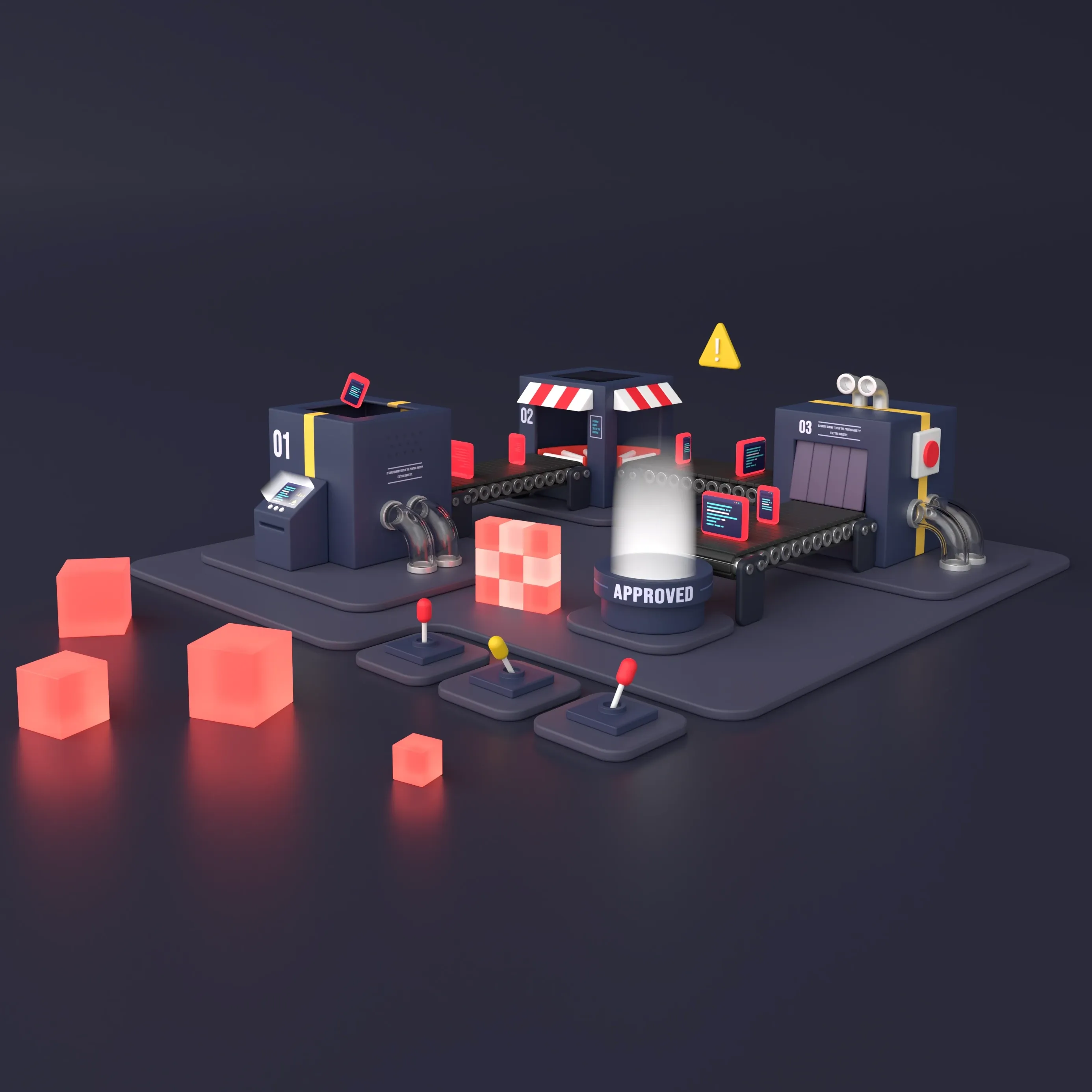 Venturit illustrations — venturit illustration hero qa closeup 08